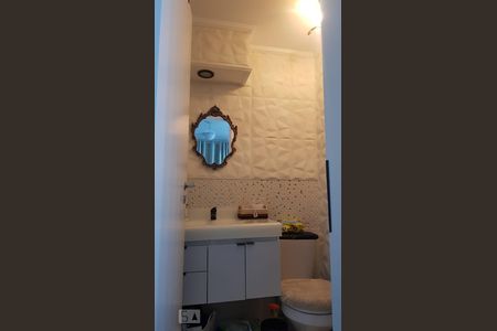 Detalhe do Banheiro da Suite de apartamento à venda com 3 quartos, 74m² em Jardim Maria Rosa, Taboão da Serra