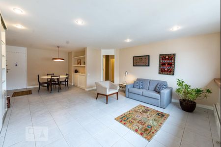 Sala de apartamento para alugar com 2 quartos, 110m² em Leblon, Rio de Janeiro