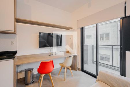 Apartamento para alugar com 28m², 1 quarto e sem vagaSala/Quarto