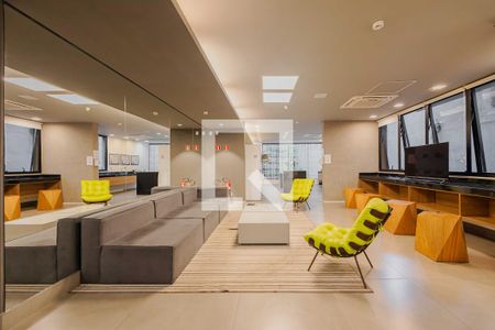 Apartamento para alugar com 28m², 1 quarto e sem vagaLavanderia