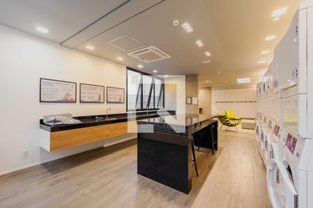 Apartamento para alugar com 28m², 1 quarto e sem vagaLavanderia