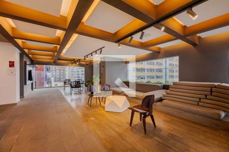 Apartamento para alugar com 28m², 1 quarto e sem vagaTerraço