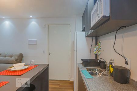 Studio à venda com 27m², 1 quarto e sem vagaCozinha