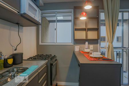 Studio à venda com 27m², 1 quarto e sem vagaCozinha