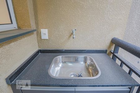 Studio à venda com 27m², 1 quarto e sem vagaVaranda