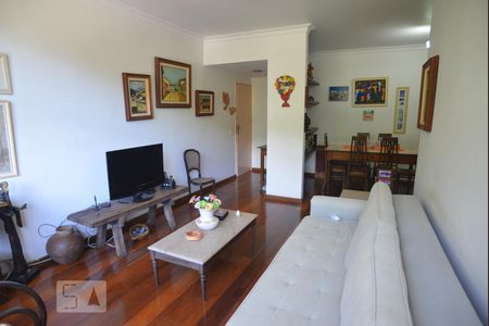 Sala de apartamento à venda com 3 quartos, 111m² em Laranjeiras, Rio de Janeiro