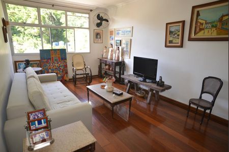Sala de apartamento à venda com 3 quartos, 111m² em Laranjeiras, Rio de Janeiro