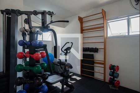 Studio para alugar com 28m², 1 quarto e 1 vaga Studio para alugar com 28m², 1 quarto e 1 vagaÁrea comum - Academia