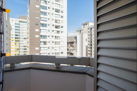 Varanda da Sala/Quarto de kitnet/studio à venda com 1 quarto, 25m² em Consolação, São Paulo