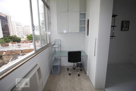 Varanda de apartamento à venda com 1 quarto, 41m² em Centro, Rio de Janeiro
