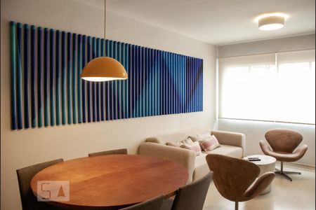 Apartamento para alugar com 60m², 1 quarto e 1 vaga Apartamento para alugar com 60m², 1 quarto e 1 vagaSala