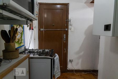 Cozinha de kitnet/studio à venda com 1 quarto, 42m² em Campos Elíseos, São Paulo