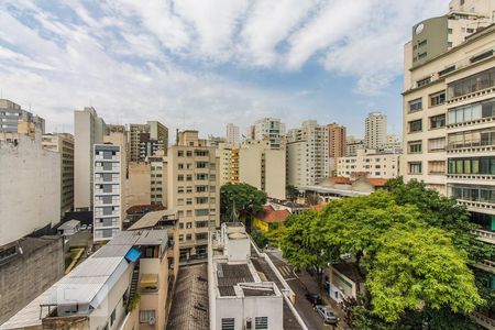 Vista da Sala de apartamento para alugar com 2 quartos, 83m² em Vila Buarque, São Paulo