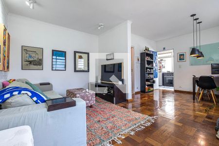 Sala de apartamento à venda com 1 quarto, 64m² em Jardim das Bandeiras, São Paulo