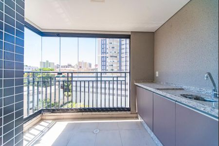 Varanda da Sala de apartamento à venda com 3 quartos, 77m² em Vila Floresta, Santo André