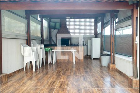 Apartamento para alugar com 123m², 3 quartos e 2 vagasÁrea comum - Churrasqueira