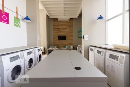 Studio para alugar com 32m², 1 quarto e 1 vagaLavanderia
