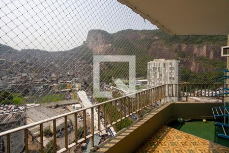 Varanda de apartamento à venda com 3 quartos, 120m² em São Conrado, Rio de Janeiro