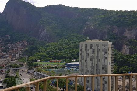 Vista da Varanda de apartamento à venda com 3 quartos, 120m² em São Conrado, Rio de Janeiro