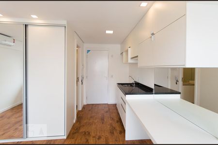 Studio à venda com 26m², 1 quarto e sem vagaCozinha