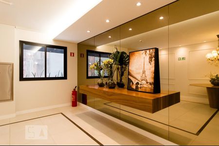 Studio à venda com 26m², 1 quarto e sem vagaHall social