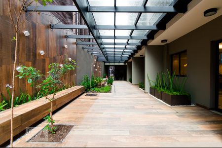 Studio à venda com 26m², 1 quarto e sem vagaHall social