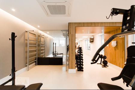 Apartamento à venda com 52m², 1 quarto e 1 vaga Apartamento à venda com 52m², 1 quarto e 1 vagaÁrea comum - Academia