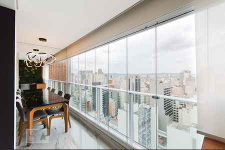 Sacada de apartamento à venda com 1 quarto, 52m² em Bela Vista, São Paulo