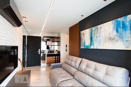 Sala de apartamento à venda com 1 quarto, 52m² em Bela Vista, São Paulo