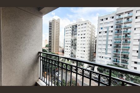 Varanda da Sala de apartamento à venda com 2 quartos, 53m² em Cambuí, Campinas