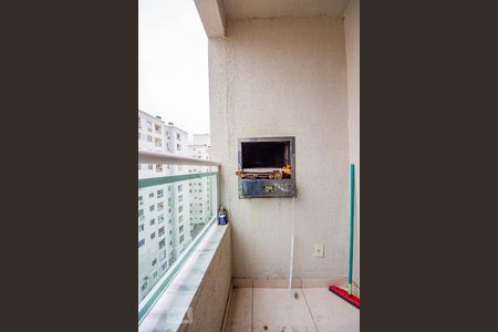 Varanda com churrasqueira  de apartamento à venda com 2 quartos, 48m² em Protásio Alves, Porto Alegre