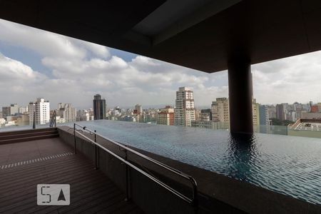 Studio à venda com 35m², 1 quarto e 1 vagaPiscina