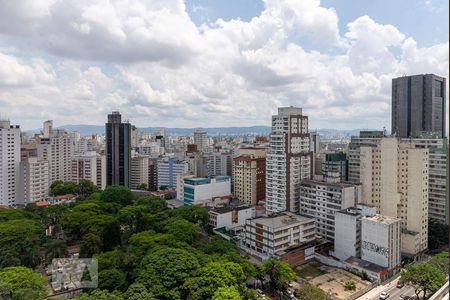 VIsta de kitnet/studio para alugar com 1 quarto, 35m² em Consolação, São Paulo