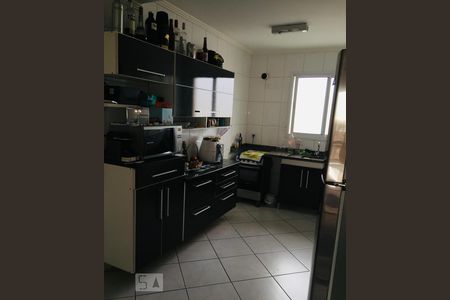 Cozinha de apartamento à venda com 3 quartos, 97m² em Campestre, Santo André
