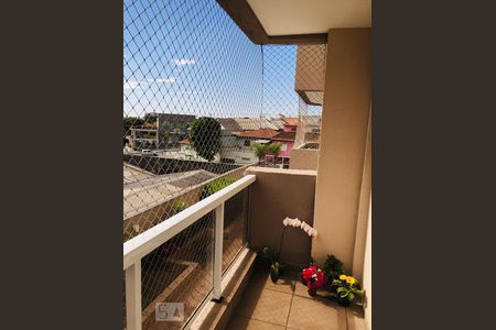 Sacada de apartamento à venda com 3 quartos, 97m² em Campestre, Santo André