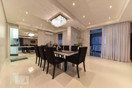 Sala de Jantar de apartamento à venda com 4 quartos, 328m² em Jardim do Mar, São Bernardo do Campo