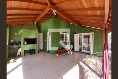Área comum - Churrasqueira de casa à venda com 3 quartos, 160m² em Feitoria, São Leopoldo