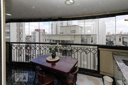 Varanda da Sala de apartamento para alugar com 4 quartos, 120m² em Alto da Mooca, São Paulo