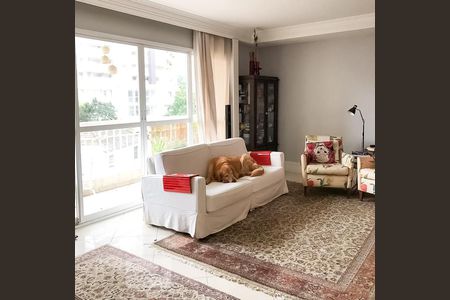 Sala de apartamento para alugar com 3 quartos, 125m² em Chácara Inglesa, São Paulo