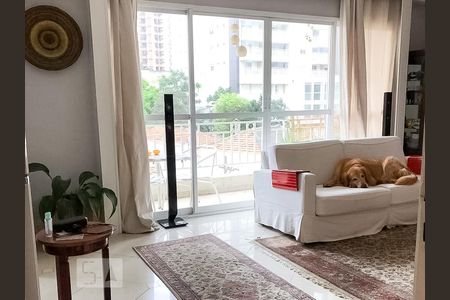Sala de apartamento para alugar com 3 quartos, 125m² em Chácara Inglesa, São Paulo