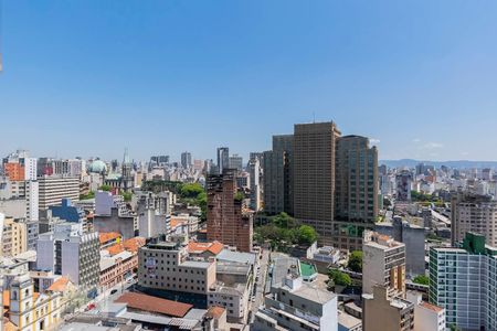 Vista de kitnet/studio para alugar com 1 quarto, 23m² em Sé, São Paulo