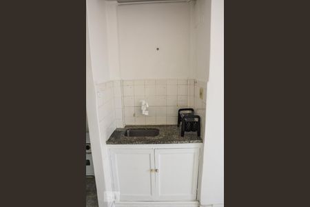 cozinha de kitnet/studio para alugar com 1 quarto, 28m² em Botafogo, Rio de Janeiro
