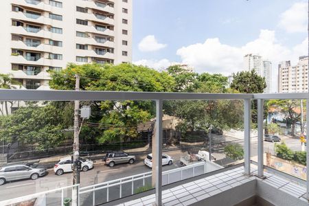 Varanda de apartamento para alugar com 1 quarto, 40m² em Vila Olímpia, São Paulo