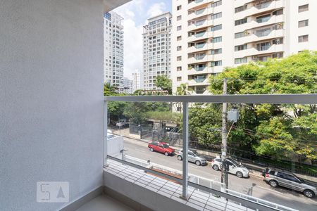 Varanda de apartamento para alugar com 1 quarto, 40m² em Vila Olímpia, São Paulo