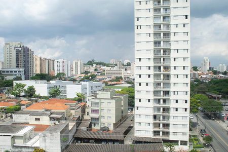 VISTA SALA de apartamento à venda com 2 quartos, 67m² em Jardim das Laranjeiras, São Paulo