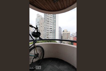 Varanda de apartamento à venda com 1 quarto, 48m² em Santa Cecília, São Paulo