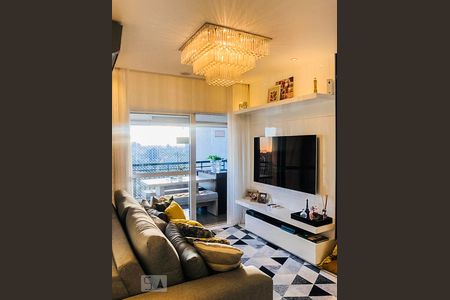 Sala de apartamento à venda com 3 quartos, 93m² em Baeta Neves, São Bernardo do Campo