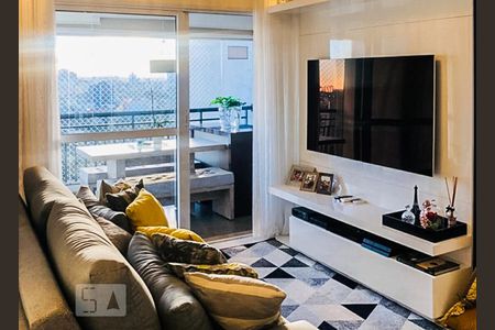 Sala de apartamento à venda com 3 quartos, 93m² em Baeta Neves, São Bernardo do Campo