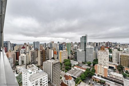 Vista de apartamento para alugar com 1 quarto, 52m² em Centro , Curitiba