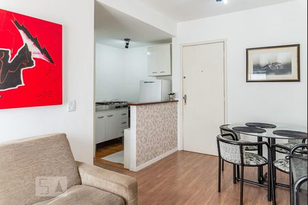 Sala de apartamento para alugar com 1 quarto, 35m² em Bela Vista, São Paulo